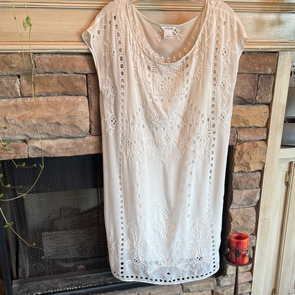 Monaco Dress - Mint Embroidered Deco main image 1